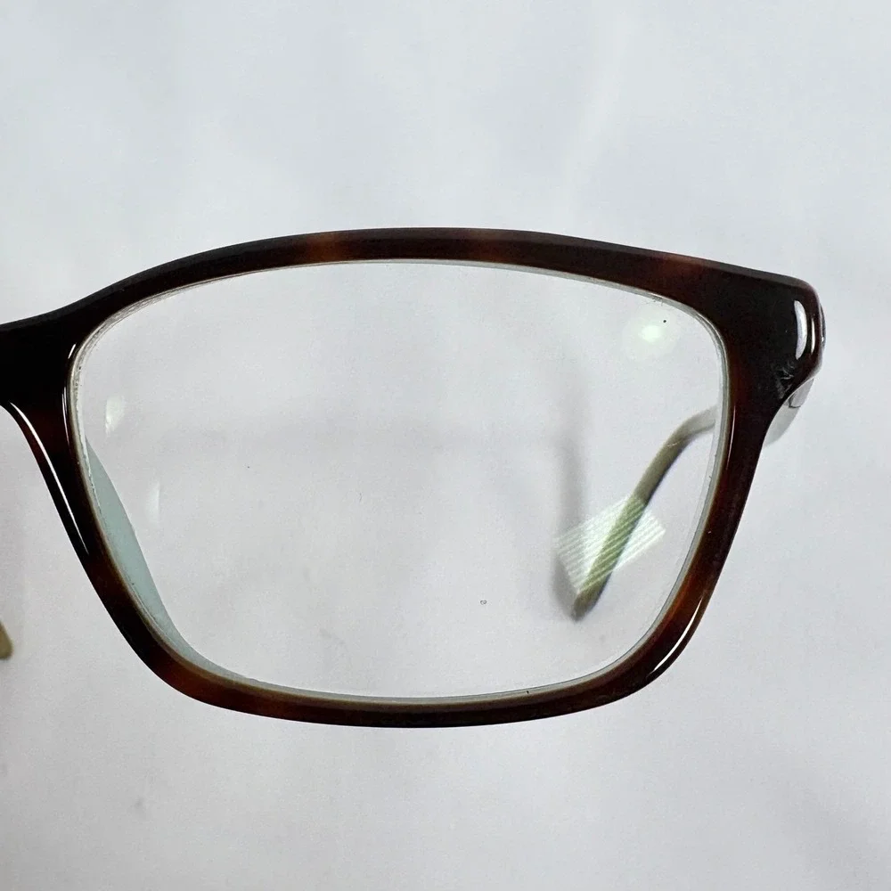 Ralph Lauren Eyeglasses RA7044 Tortoise Light Blue‎ Rectangular Frames Only 50mm